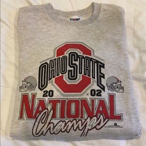 Ohio State 2002 National Championship Crewneck